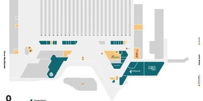 Kort af naples aðallestarstöð